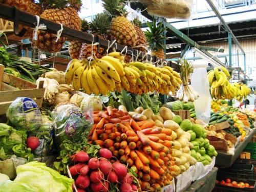Display at the Mercado