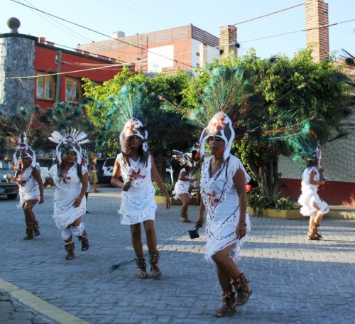 Leading the Holy Procession