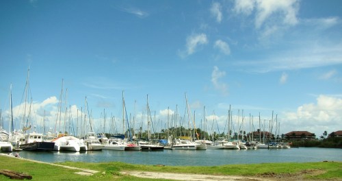 Sherlter Bay Marina - the back side