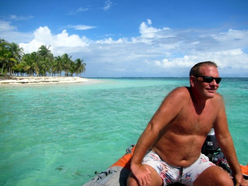 My favorite dinghy driver. Emphasys on the "dinghy" part...