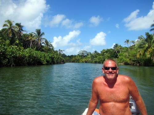 My Rio Diablo guide... and husband.