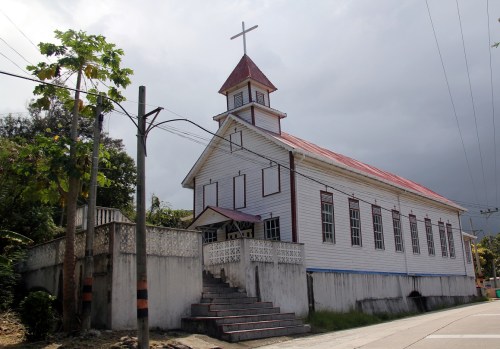 There are a lot of churches on the island!