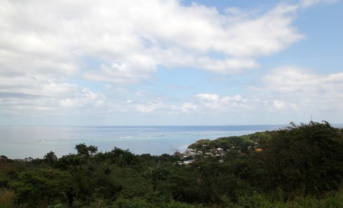 The small village of Oak Ridge in the distance