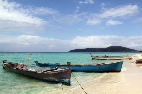 Fishing fleet of Cayos Cochinos