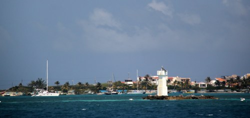 Approaching Isla Mujeres
